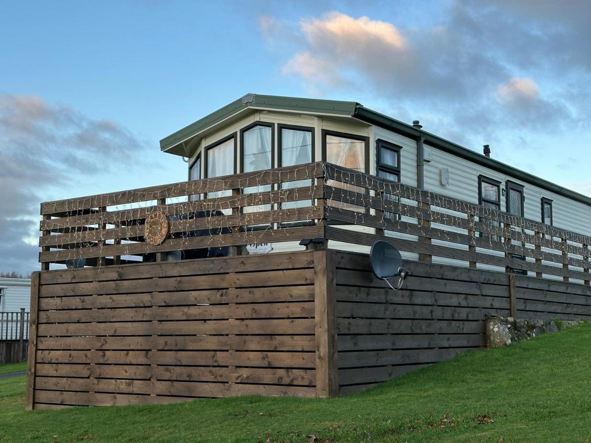 Caravan Rabbit House No 81 At Three Lochs Holiday Park 牛顿斯图尔特 外观 照片