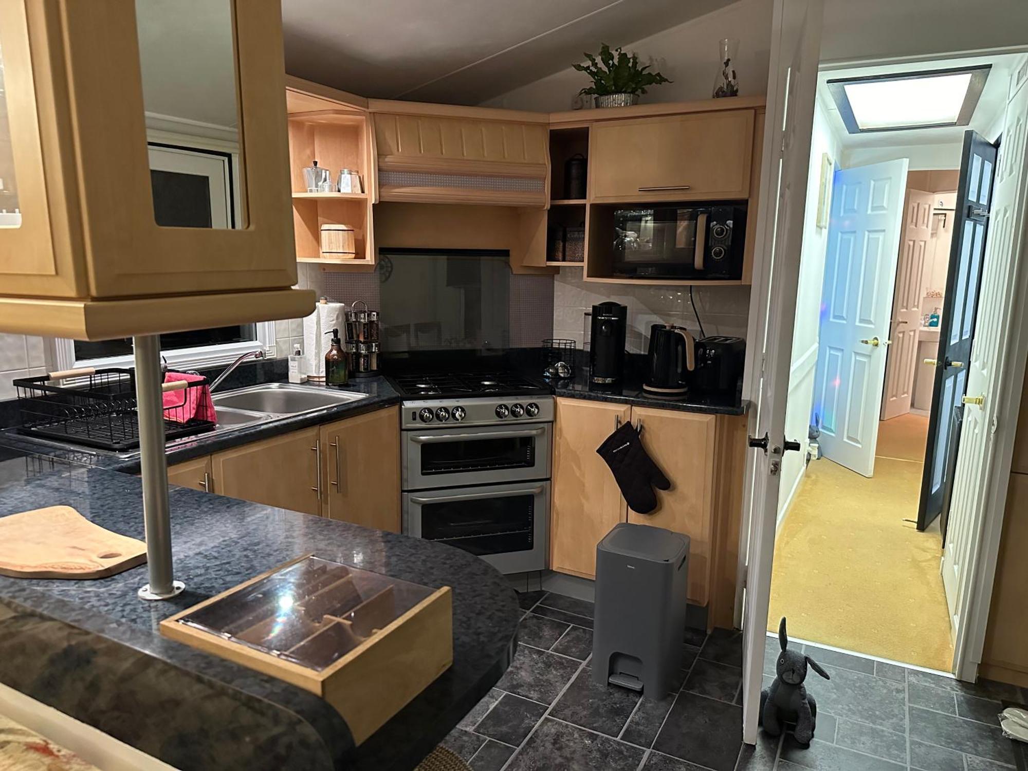 Caravan Rabbit House No 81 At Three Lochs Holiday Park 牛顿斯图尔特 外观 照片