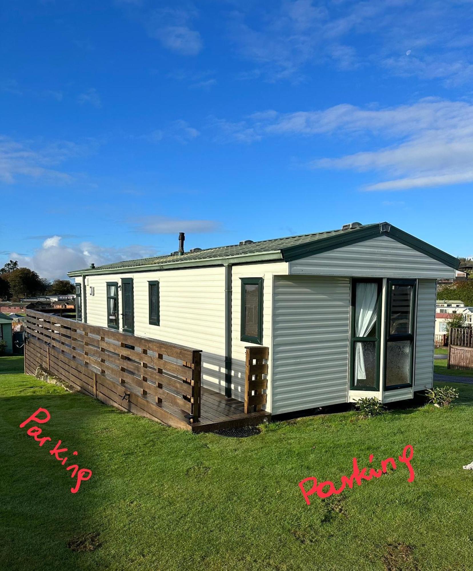 Caravan Rabbit House No 81 At Three Lochs Holiday Park 牛顿斯图尔特 外观 照片